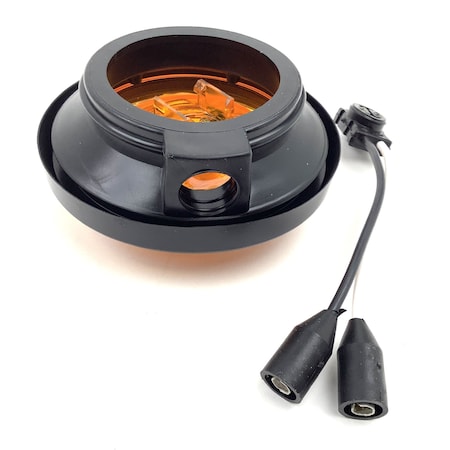 Truck-Lite Marker Clearance Light, Yellow Round 10050Y